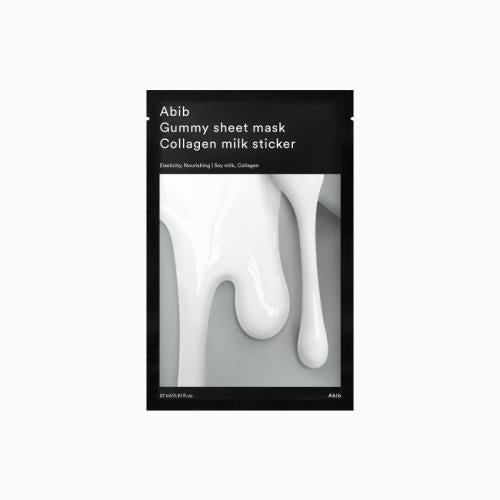 [Abib] Gummy Sheet Mask Collagen Milk Sticker
